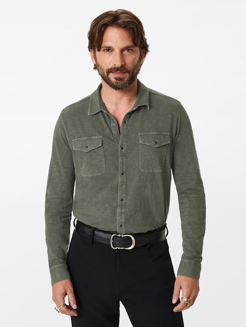 John Varvatos Arvon Western Shirt