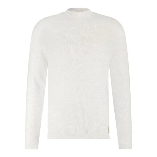 BLUE INDUSTRY MOCK NECK SWEATER