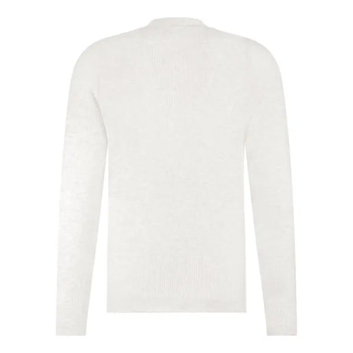 BLUE INDUSTRY MOCK NECK SWEATER