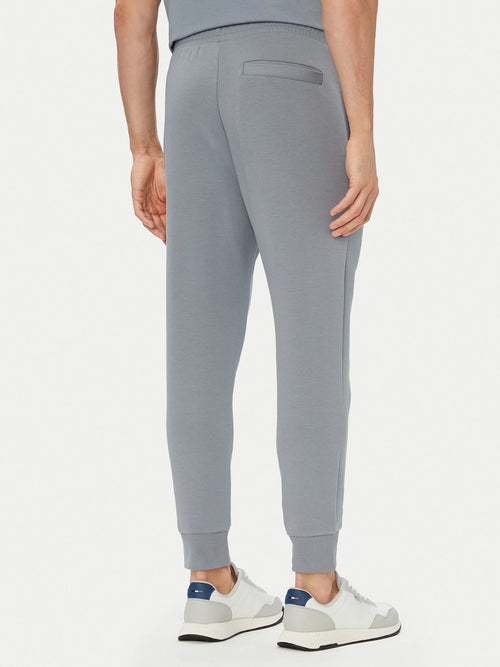 Boss Hadiko Stretch-cotton tracksuit bottoms with logo print