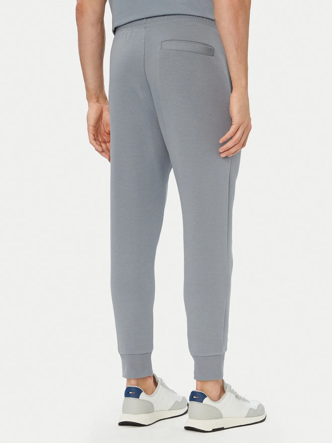 Boss Hadiko Stretch-cotton tracksuit bottoms with logo print