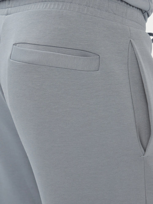 Boss Hadiko Stretch-cotton tracksuit bottoms with logo print
