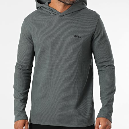 BOSS WAFFLE LS-SHIRT H