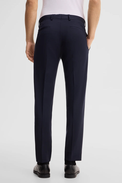 Strellson Modular trousers in a wool blend, Navy