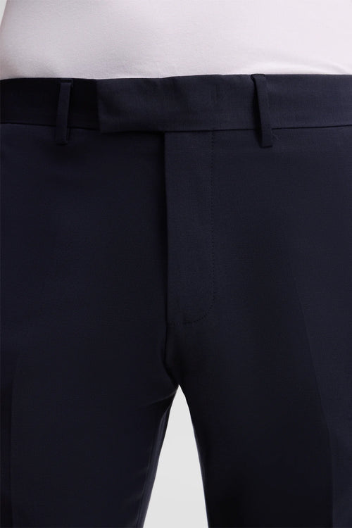 Strellson Modular trousers in a wool blend, Navy