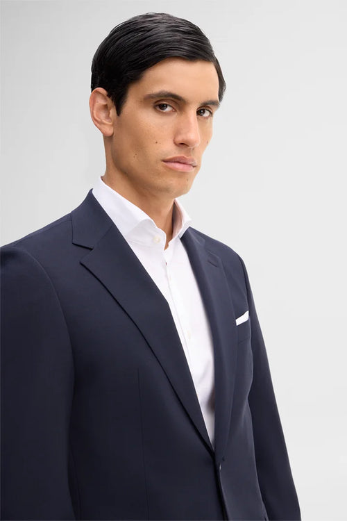 Strellson Modular suit jacket in a wool blend, Navy