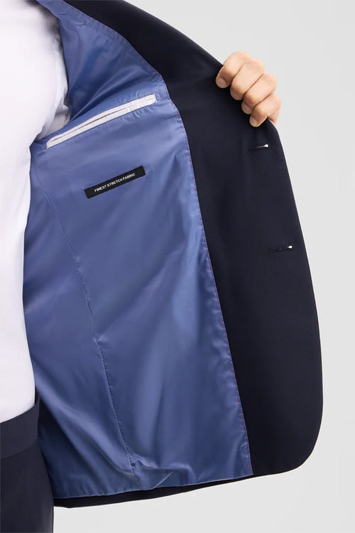 Strellson Modular suit jacket in a wool blend, Navy