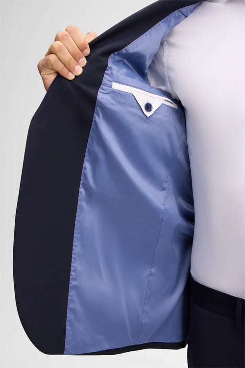Strellson Modular suit jacket in a wool blend, Navy
