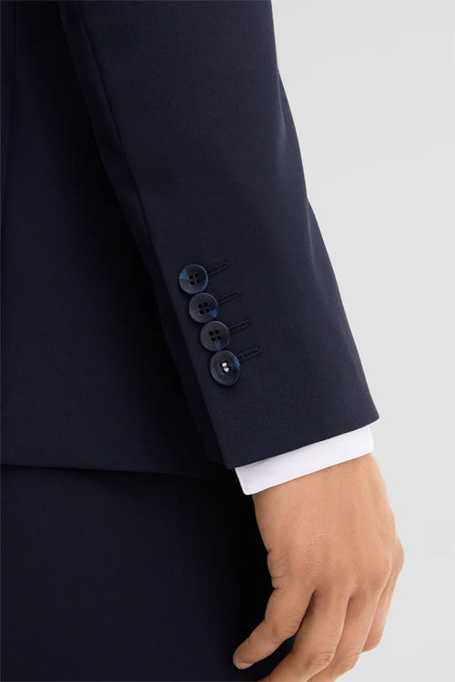 Strellson Modular suit jacket in a wool blend, Navy
