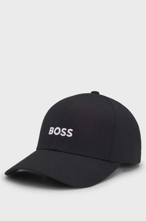 Boss Cotton-twill cap with embroidered logo