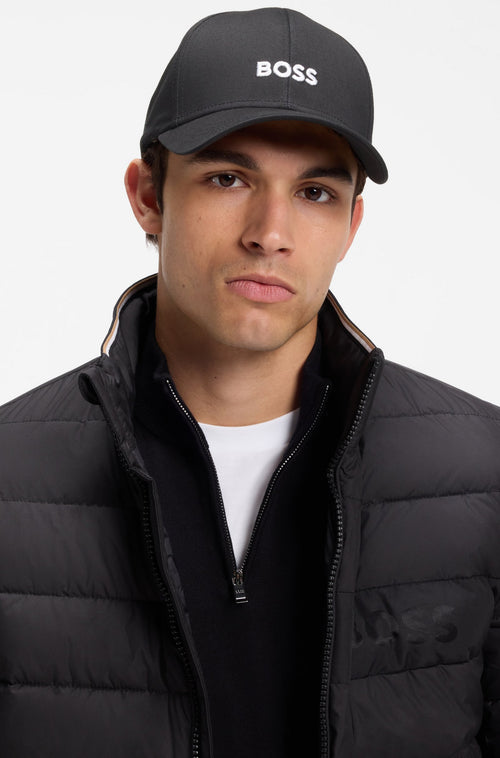 Boss Cotton-twill cap with embroidered logo