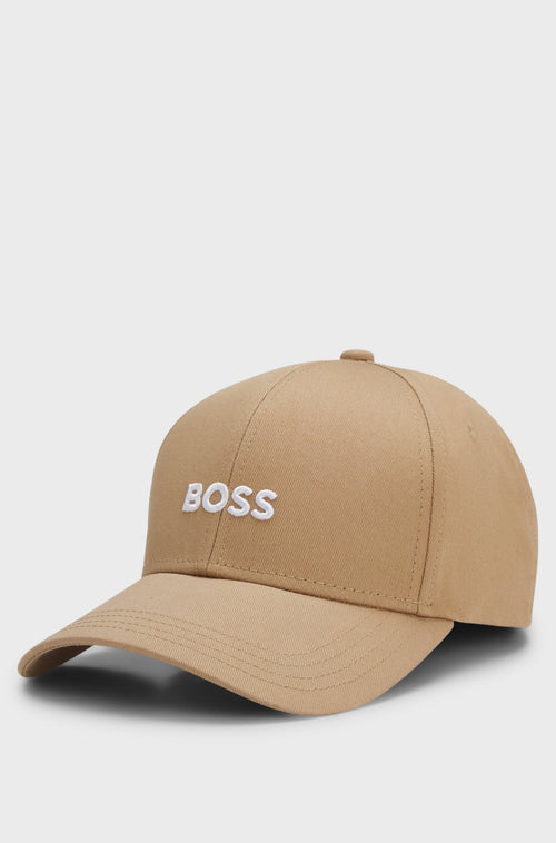 Boss Cotton-twill cap with embroidered logo