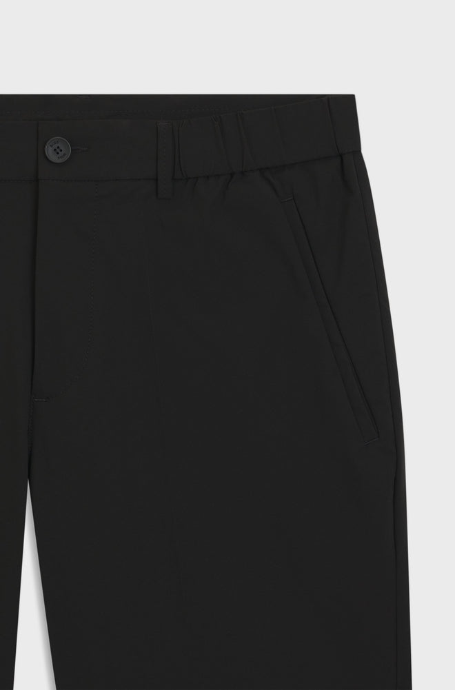 Boss Slim-fit shorts in technical-stretch poplin