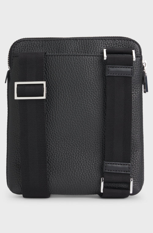 Boss Envelope bag in Italian leather with embossed logo