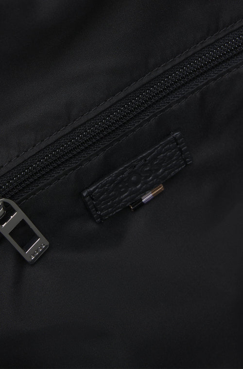 Boss Leather holdall with detachable shoulder