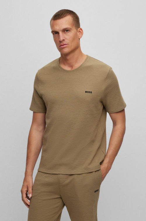 BOSS LOUNGEWEAR WAFFLE T-SHIRT