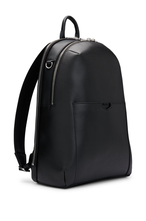 BOSS LEATHER BACKPACK