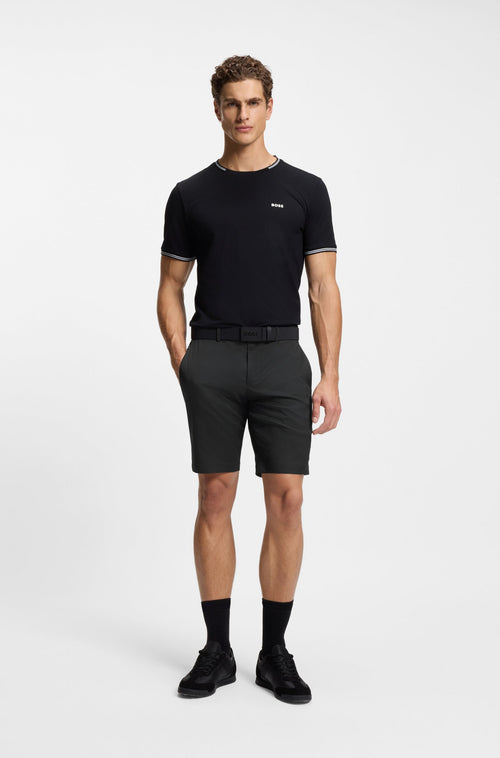 Boss Easy-iron shorts with water-repellent finish