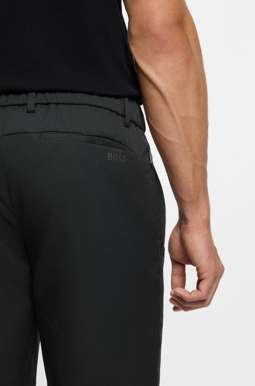 Boss Easy-iron shorts with water-repellent finish