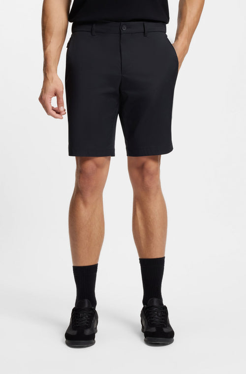 Boss Easy-iron shorts with water-repellent finish