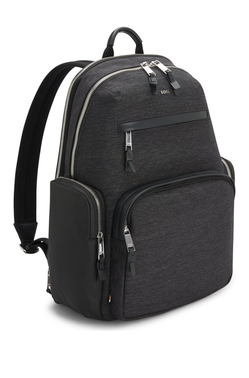 Boss Backpack with contrast side pockets