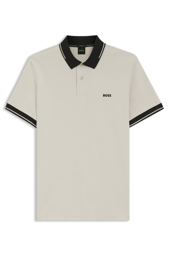 Boss Slim-fit cotton polo shirt