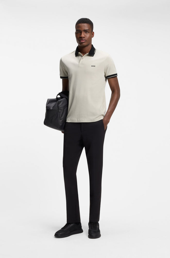 Boss Slim-fit cotton polo shirt