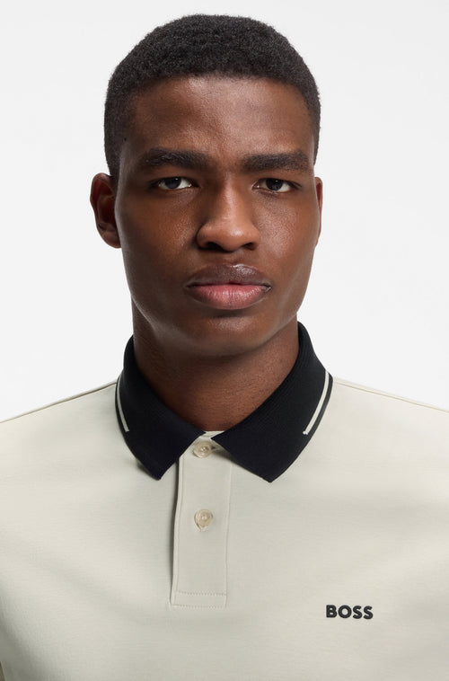 Boss Slim-fit cotton polo shirt
