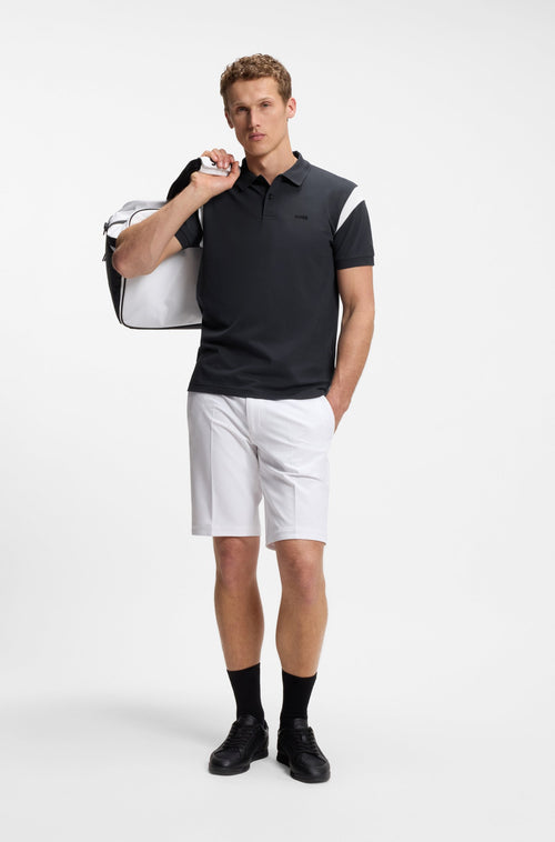 Boss Paddy polo shirt in stretch cotton
