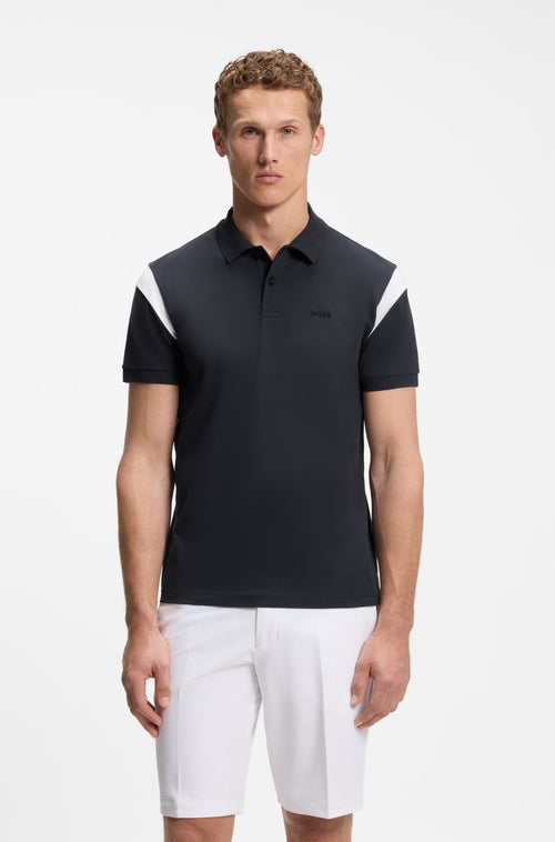 Boss Paddy polo shirt in stretch cotton