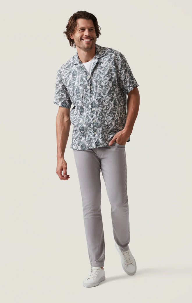 34 Heritage Cool Tapered Pants in Cement Twill