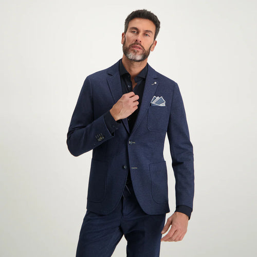 BLUE INDUSTRY CORE COLBERT HEATHERED BLZER