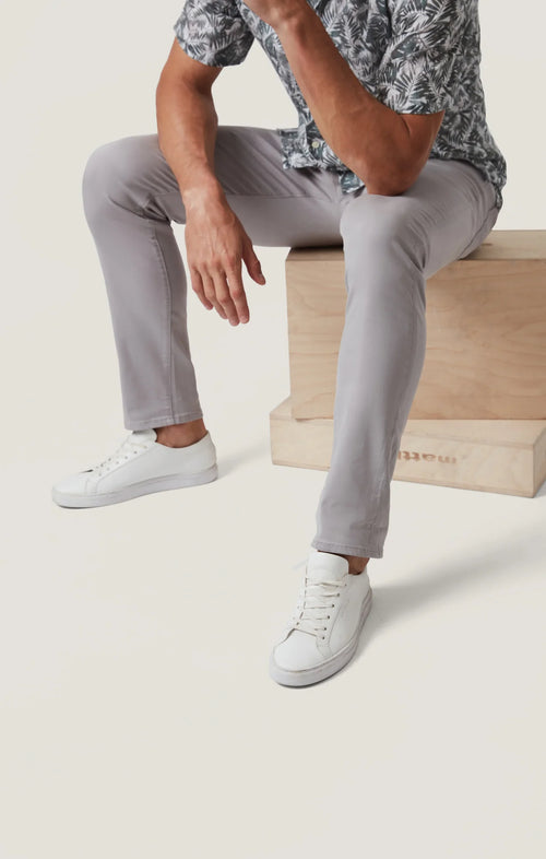34 Heritage Cool Tapered Pants in Cement Twill