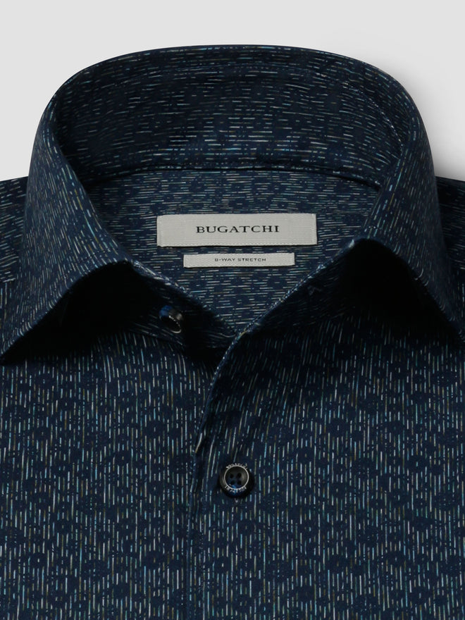 Bugatchi Long Sleeve Ooohcotton Devon Shirt