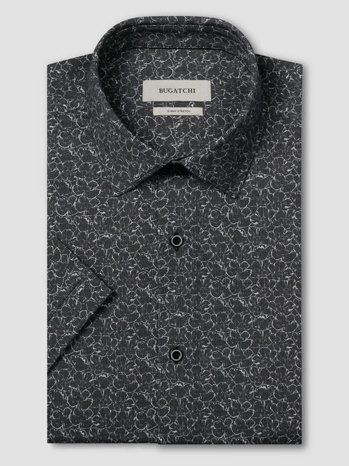 Bugatchi Ooohcotton Miles Short Sleeve Shirt