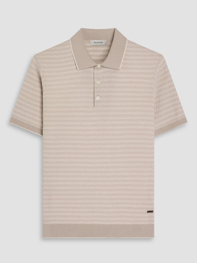 Bugatchi S/S 3 Butoon Polo Sweater