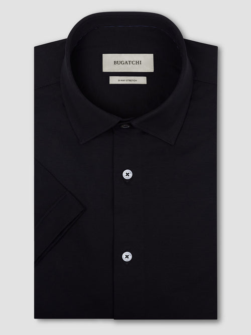 Bugatchi Ooohcotton Miles Short Sleeve Solid Shirt