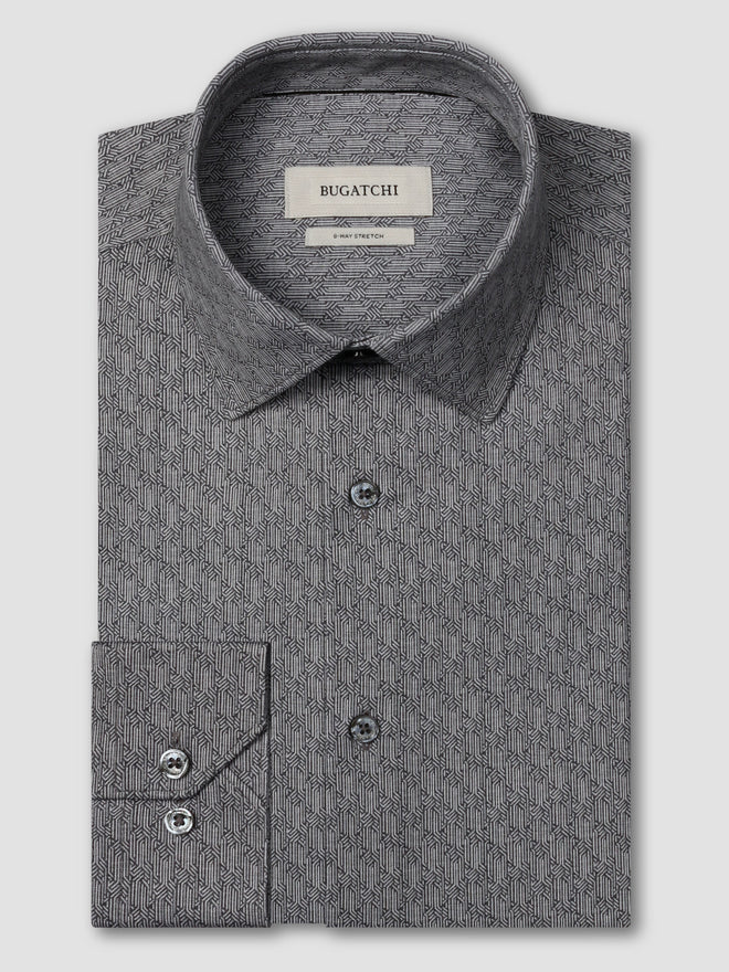 Bugatchi Long Sleeve Ooohcotton James Shirt