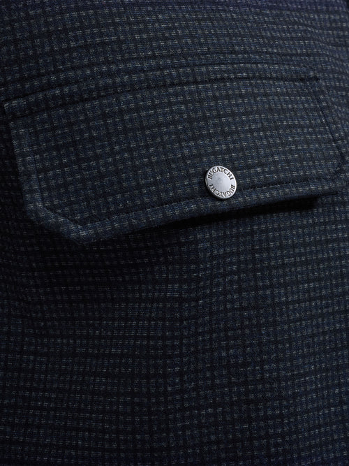 Bugatchi SS Button Down Knit Shirt