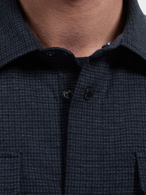 Bugatchi SS Button Down Knit Shirt