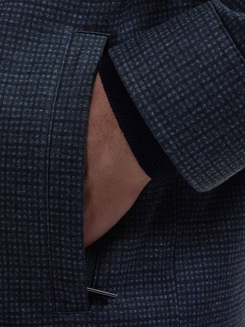 Bugatchi SS Button Down Knit Shirt