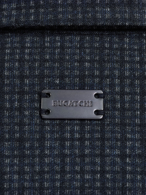 Bugatchi SS Button Down Knit Shirt