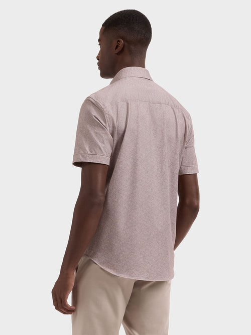 Bugatchi Short Sleeve Ooohcotton Miles Shirt