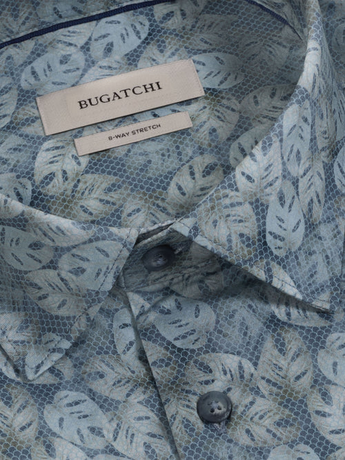 Bugatchi Short Sleeve Ooohcotton Miles Shirt