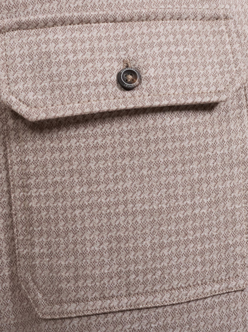 Bugatchi Button Down Knit Shirt Jacket