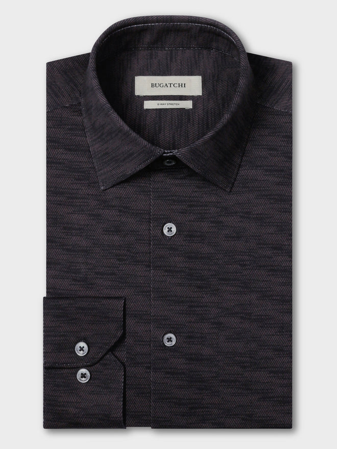 Bugatchi Long Sleeve Ooohcotton James Shirt