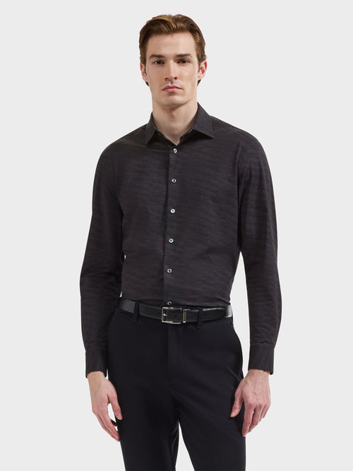 Bugatchi Long Sleeve Ooohcotton James Shirt