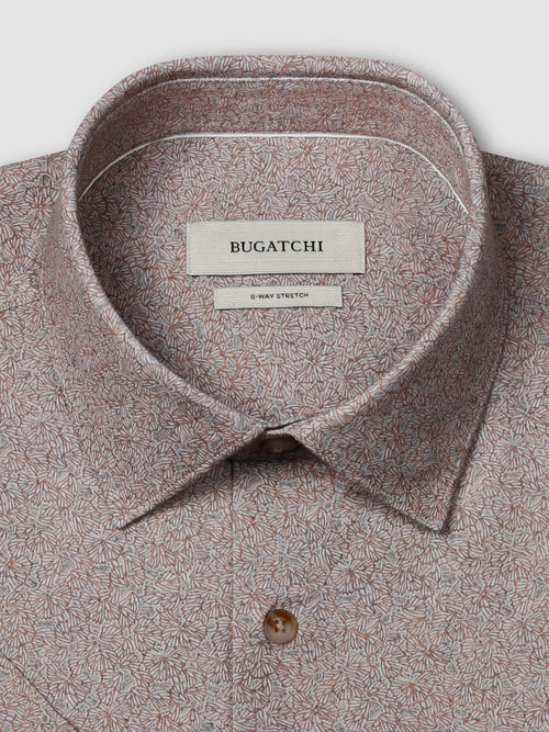 Bugatchi Short Sleeve Ooohcotton Miles Shirt